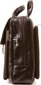 Torba VOOC Torba skórzana na laptopa 15,6" EP8 BROWN 16