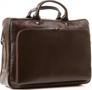 Torba VOOC Torba skórzana na laptopa 15,6" EP8 BROWN 17