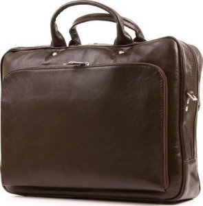 Torba VOOC Torba skórzana na laptopa 15,6" EP8 BROWN 19
