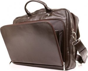 Torba VOOC Torba skórzana na laptopa 15,6" EP8 BROWN 2