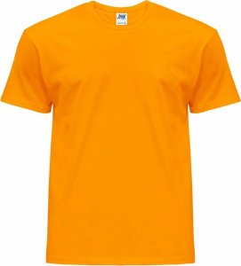 JHK Premium T-shirt JHK TSRA 190 - męski z krótkim rękawem, wzmocniony lycrą ściągacz, 98% bawełna, 2% poliester, 190g - granatowy 4XL 1