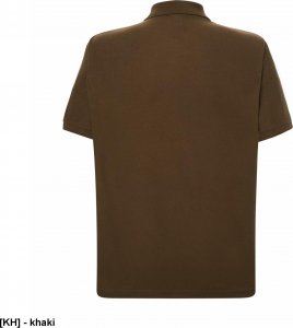 JHK PORA 210 - męskie polo z krótkim rękawem 100% stabilizowana bawełna, 200- 210g - KHAKI XS 2