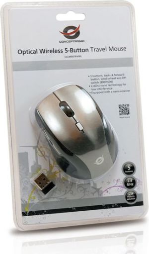 Mysz Conceptronic Wireless Travel (CLLM5BTRVWL) 4