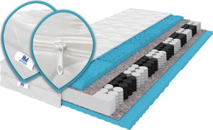 Tompol Vinotti 80x190x15 cm materac masujący kieszeniowy 4