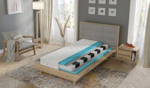 Tompol Vinotti 80x190x15 cm materac masujący kieszeniowy 5