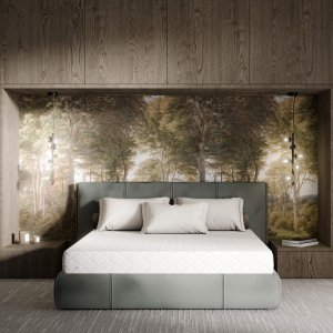 Tompol Hyperelastic Black 160x200x22 cm materac masujący Aloe Vera 3