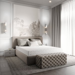 Tompol Materac 180x200 kieszeniowy hybrydowy PREMIUM ProHybrid 22 cm z pokrowcem 4