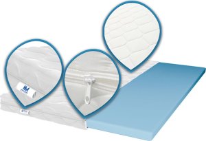 Tompol Visco 7 cm 80x200 - Materac nawierzchniowy z pamięcią 3