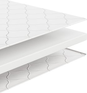 Tompol Materac nawierzchniowy 90x200 pianka elastyczna PUR 4 cm H3 nakładka 3