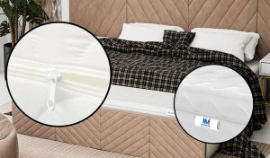 Tompol Venerdi Black Topper 80 x 200 materac masujący nawierzchniowy o grubości 7 cm 3