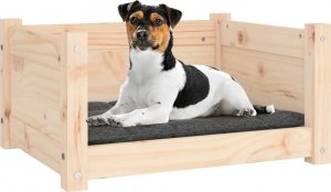 vidaXL vidaXL Legowisko dla psa, 55,5x45,5x28 cm, lite drewno sosnowe 4