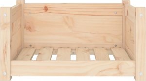 vidaXL vidaXL Legowisko dla psa, 55,5x45,5x28 cm, lite drewno sosnowe 5