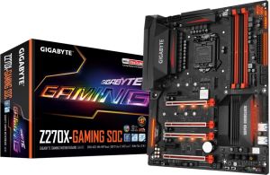 Płyta główna Gigabyte Z270X-GAMING SOC, Intel Z270, DDR4, SATA3, USB 3.1 gen.2, ATX 1