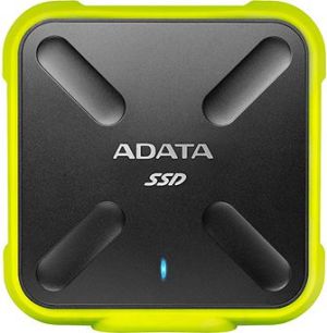 Dysk zewnętrzny SSD ADATA SD700 1TB Czarno-żółty (ASD700-1TU3-CYL) 1