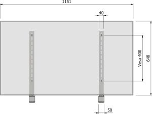 Hagor L stojak na TV (3710) 3