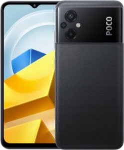 Smartfon POCO M5 6/128GB Czarny  (69341777965930) 2