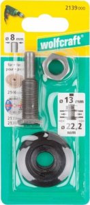Wolfcraft Trzpień mocujący 13 mm Wolfcraft 13 i 22 mm 4