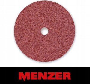 Menzer Dwustronne płótna ścierne RED do ESM406 K100 tlenek glinu fi 406mm (otw. fi 40mm) 10 szt. 1