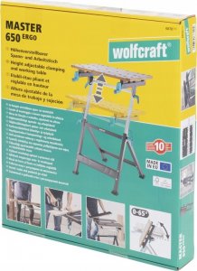 Wolfcraft Stół zaciskowy Wolfcraft Master 650 ERGO 5