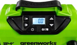 Kompresor samochodowy Greenworks 24V minikompresor Greenworks G24IN 3