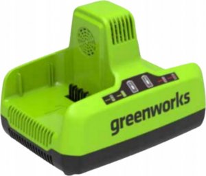 Greenworks 60 V ładowarka 6 A dual slot Greenworks G60x2UC6 1