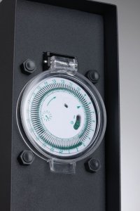 Paulmann Outdoor kolumna z gniazdami prograMator czasu IP44 230V Stal szlachetna Antracyt 11