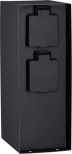 Paulmann Outdoor kolumna z gniazdami prograMator czasu IP44 230V Stal szlachetna Antracyt 4