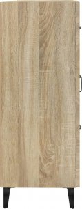 vidaXL vidaXL Komoda, dąb sonoma, 69,5x34x90 cm, materiał drewnopochodny 8
