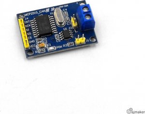 AJmaker Moduł CAN-BUS na MCP2515 - CAN - SPI TJA1050 - Arduino 1