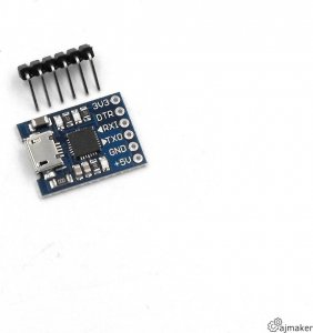 AJmaker Moduł konwerter CP2102 micro USB RS232 TTL/UART 1