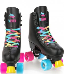 RAVEN Klasyczne Wrotki Regulowane RAVEN IRIS Black 35-38 4