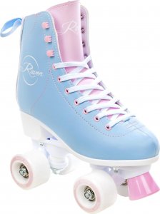 RAVEN Klasyczne Retro Wrotki Raven Elle Blue/Pink 40 1