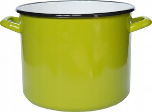 Elo-Pol GARNEK EMALIOWANY ELO-POL ZIELONY 12 CM 1,1 L 1