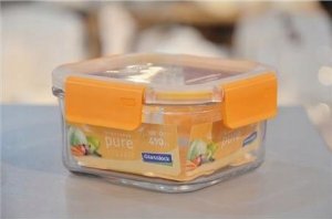 Glasslock POJEMNIK SZKLANY KWADRATOWY GLASSLOCK PURE 490 ML 1