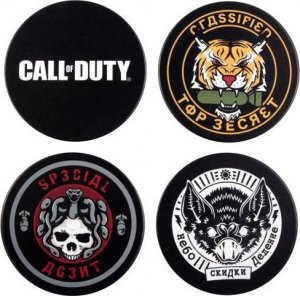 Gaya GAYA ENTERTAINMENT Zestaw podkladek pod kubek Call of Duty: Cold War "Badges" 1