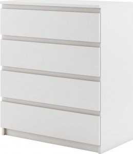 Selsey SELSEY Komoda Idea 73 cm z czterema szufladami biały 1