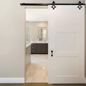 Bonmario System drzwi przesuwnych typu BARNDOOR wzór: diament bez drzwi 4