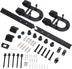 Bonmario System drzwi przesuwnych typu BARNDOOR wzór: podkowa E bez drzwi 2