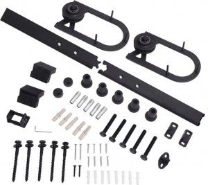 Bonmario System drzwi przesuwnych typu BARNDOOR wzór: podkowa II bez drzwi 2