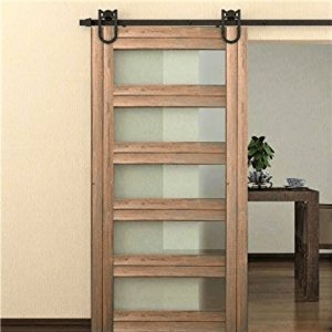 Bonmario System drzwi przesuwnych typu BARNDOOR wzór: podkowa II bez drzwi 3