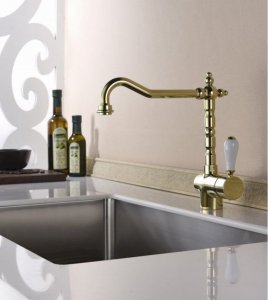 Bateria kuchenna Blue Water Sycylia stojąca złota (BW-5901730615630) 4