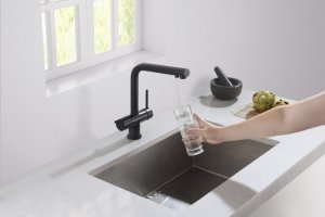 Bateria kuchenna Blue Water Crystal stojąca czarna matowa (BW-5901730616576) 6