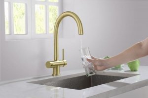 Bateria kuchenna Blue Water Eden stojąca mosiądz (BW-5901730616545) 5