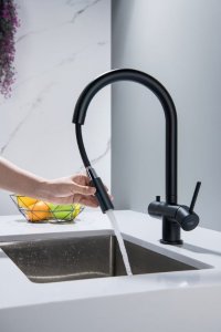 Bateria kuchenna Blue Water Cyrus stojąca czarna (BW-5901730616606) 4