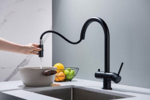 Bateria kuchenna Blue Water Cyrus stojąca czarna (BW-5901730616606) 6