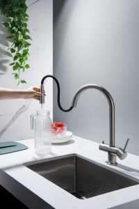 Bateria kuchenna Blue Water Cyrus stojąca stal szlachetna szczotkowana (BW-5901730616620) 4