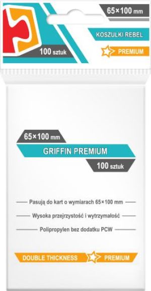 Rebel Koszulki Griffin Premium 65x100 (100szt) (232259) 1