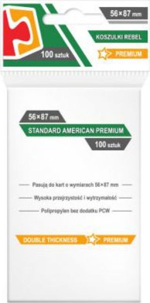 Rebel Koszulki Standard American Premium 56x87 (100szt) (232234) 1