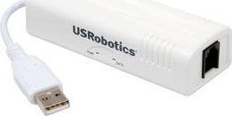 US Robotics USRobotics Faxmodem 56k USB ext. V92 V.22 USR805637 - USR805637 1