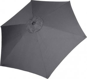 Springos Parasol ogrodowy składany 260 cm  grafitowy 13